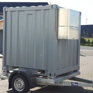 Nevera Móvil 6 Pies con Remolque – Frigorífico para Eventos y Festivales