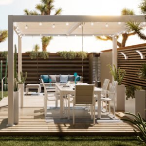 Pérgolas para jardines y terrazas